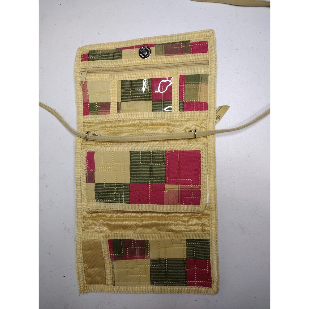 Donna Sharp Patchwork Quilted Wallet Clutch Bag B… - image 4